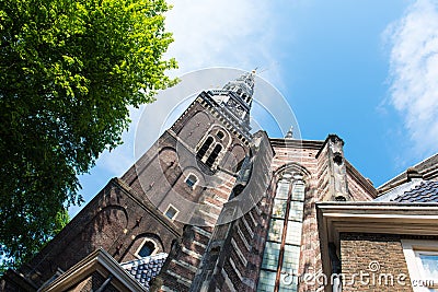 Oude Kerk, Amsterdam Stock Photo